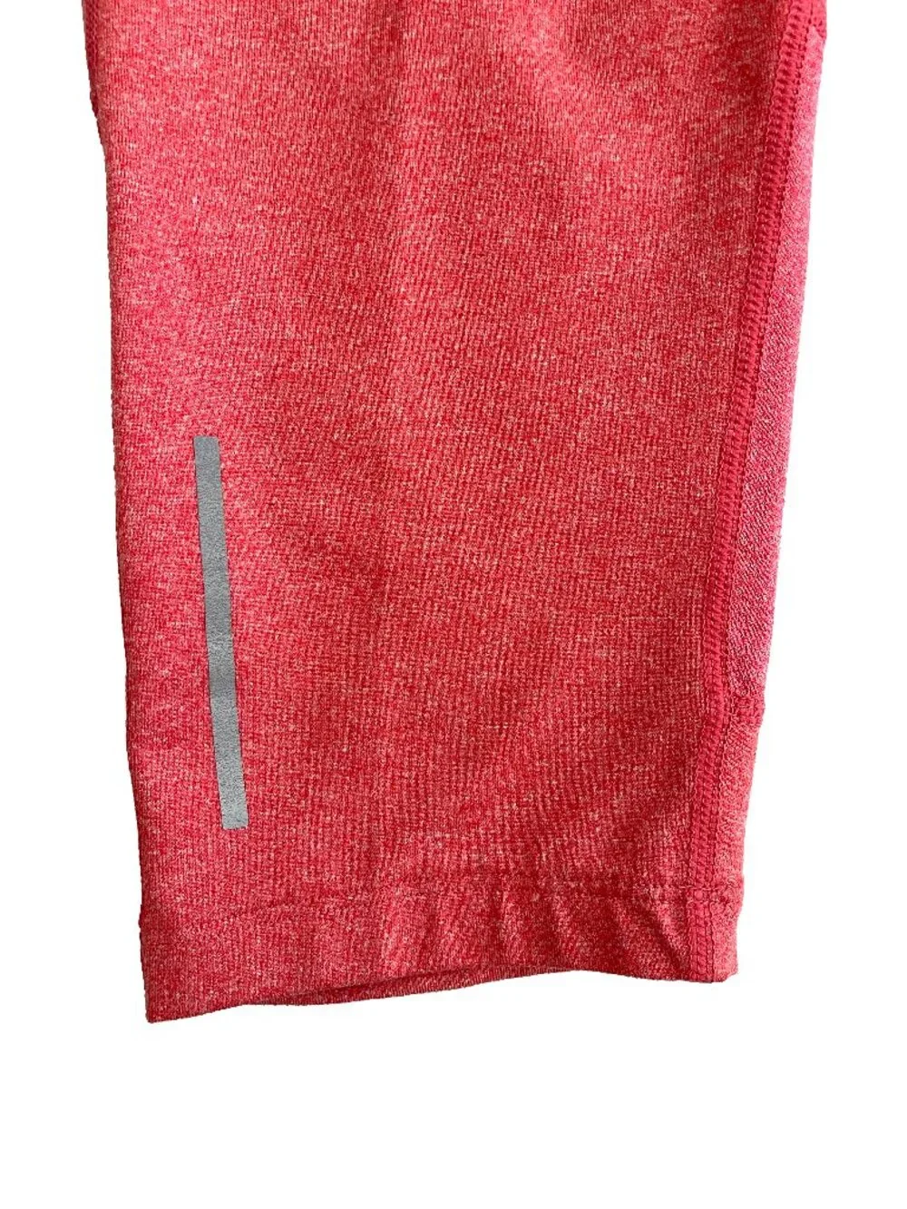 Nike Dri-FIT Running Capri Leggings Salmon Pink Women's M Drawstring
